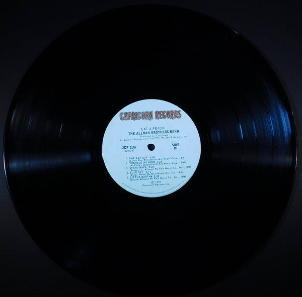ALLMAN BROTHERS EAT A PEACH 1ST PRESSING