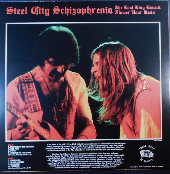 BLACK SABBATH STEEL CITY SCHIZOPHRENIA