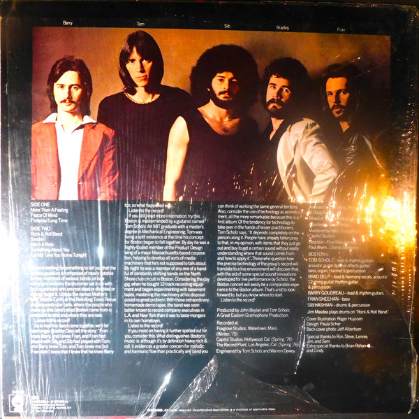 BOSTON SELF TITELED  1ST PRESS