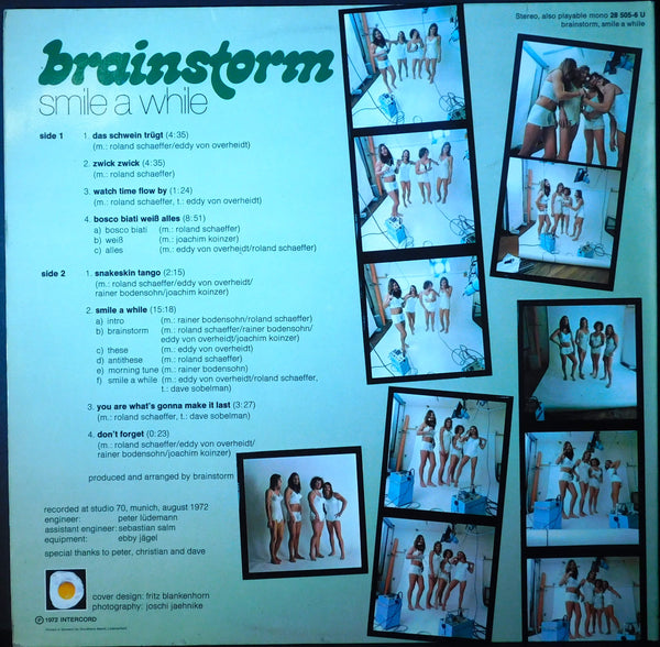 BRAINSTORM  SMILE AWHILE