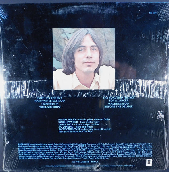 JACKSON BROWNE LATE FOR THE SKY 1ST PRESS STILL SEALED