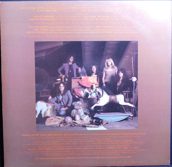 AEROSMITH TOYS IN THE ATTIC 1ST PRESSING