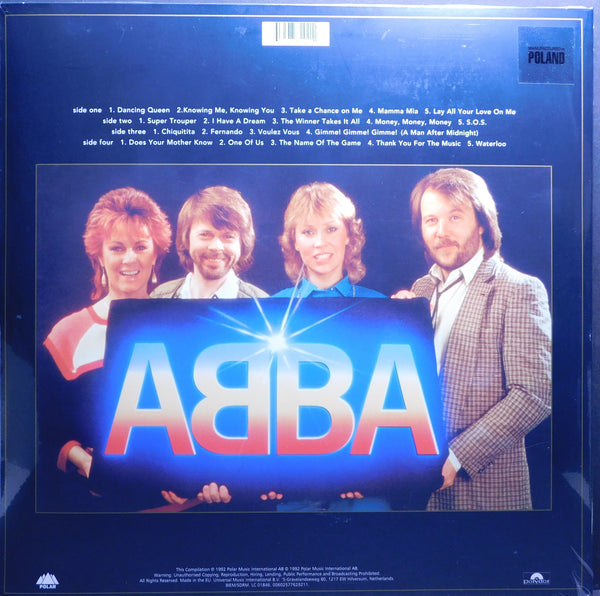ABBA GOLD  GOLD VINYL PRESSING