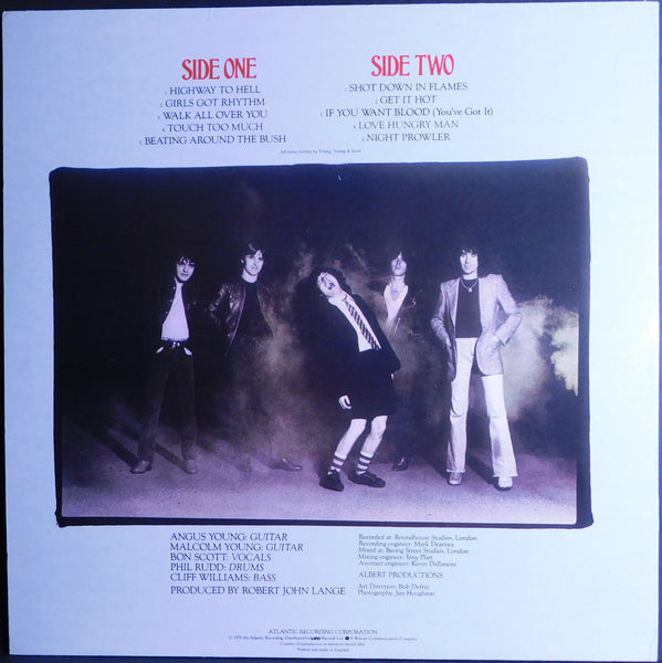 AC/DC  HIGHWAY TO HELL BRITISH MARBLE VINYL