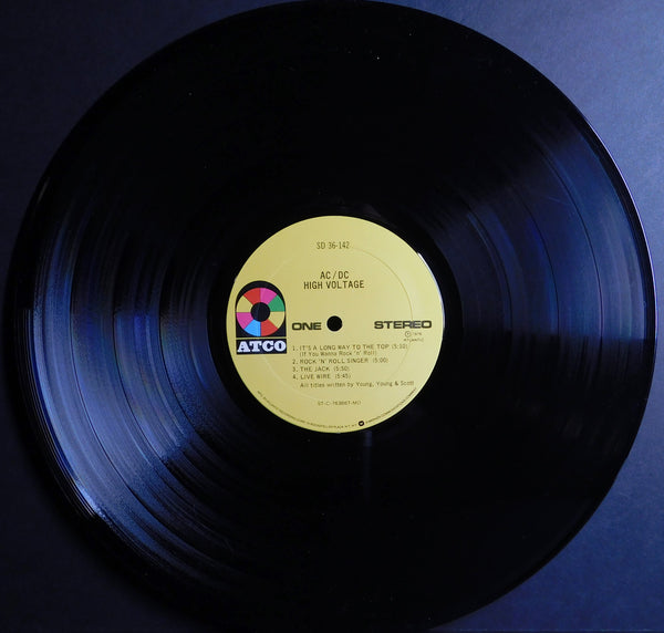 AC/DC HIGH VOLTAGE 1ST PRESSING