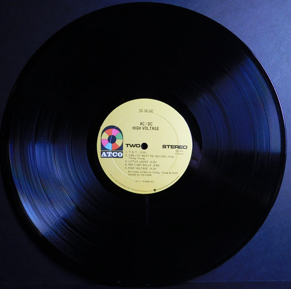 AC/DC HIGH VOLTAGE 1ST PRESSING