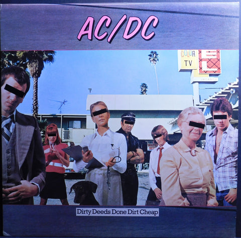 AC/DC DIRTY DEEDS DONE DIRT CHEAP