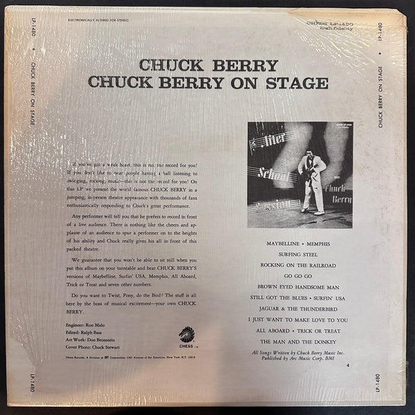 CHUCK BERRY ON STAGE