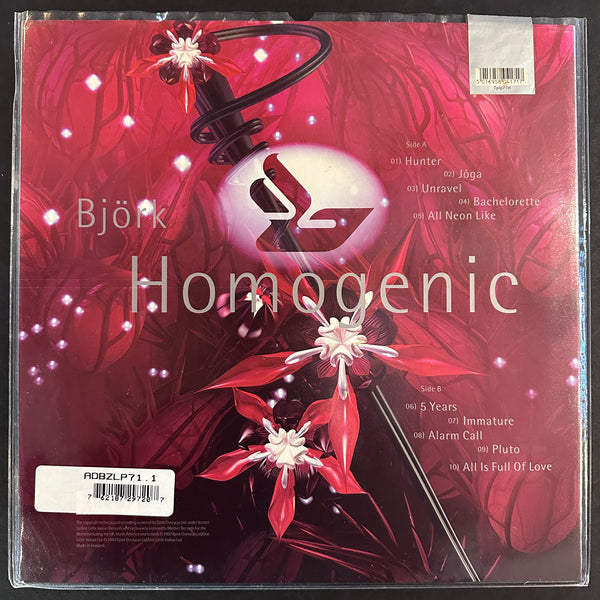 BJORK HOMOGENIC