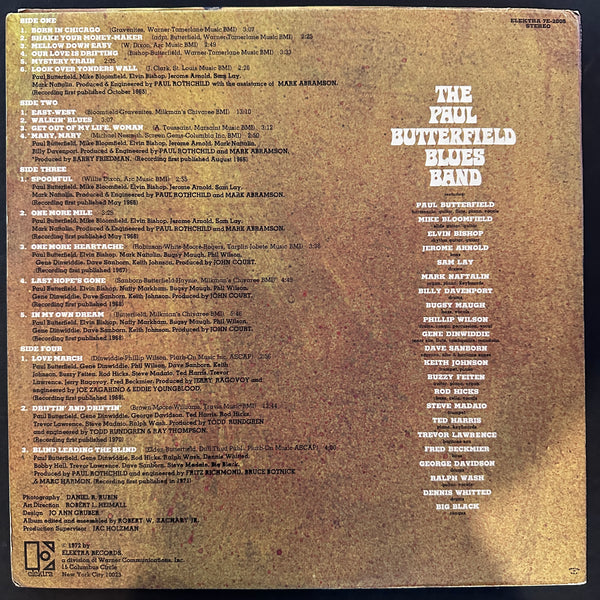THE PAUL BUTTERFIELD BLUES BAND GOLDEN BUTTER