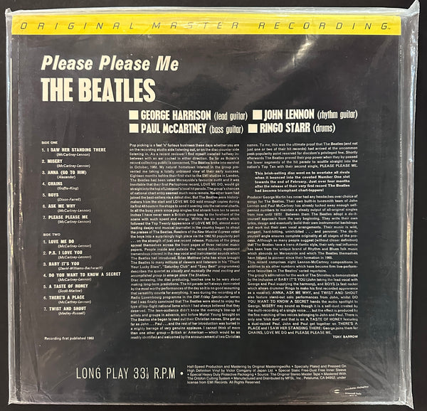 BEATLES PLEASE PLEASE ME M.F.S.L