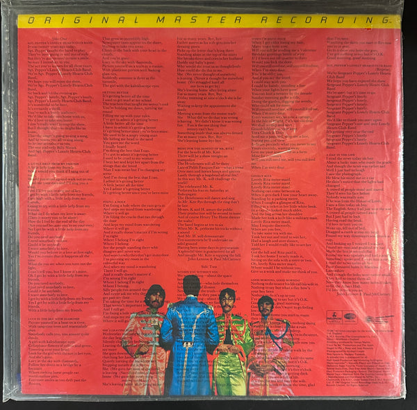 BEATLES SGT. PEPPER'S LONELY HEARTS CLUB BAND M.F.S.L