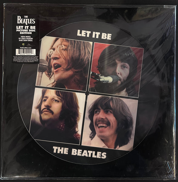 BEATLES LET IT BE PICTURE DISC