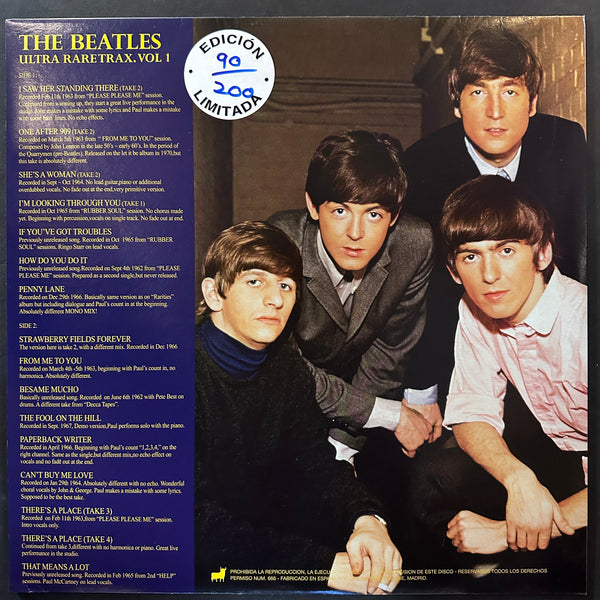 BEATLES ULTRA RARE TRAX VOL. 1