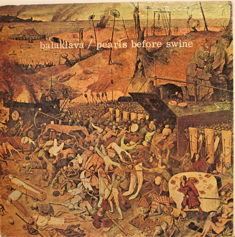 PEARLS BEFORE SWINE  BALAKLAVA  1ST PRESSING WITH POSTER