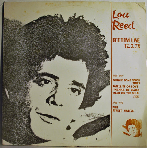 LOU REED BOTTOM LINE 12-3-78