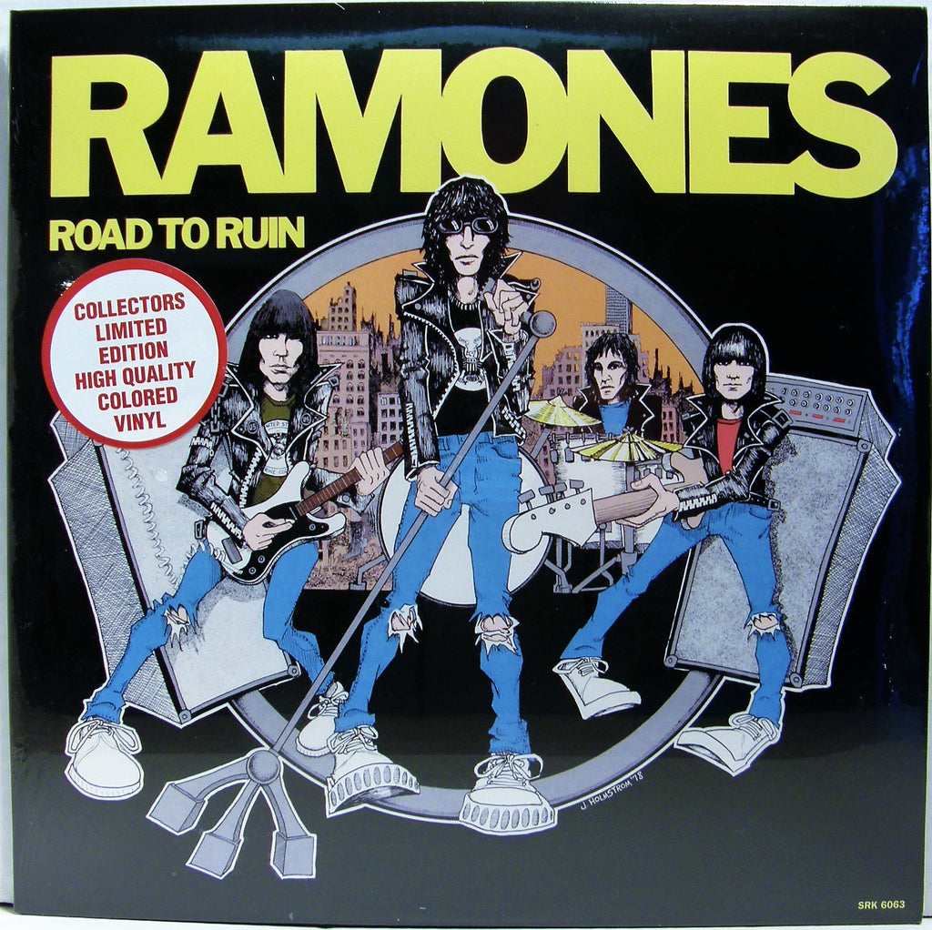 RAMONES ROAD TO RUIN    RED VINYL