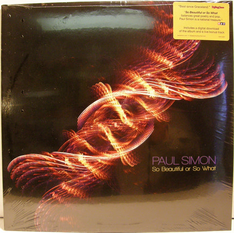 PAUL SIMON OR SO BEAUTIFUL SO WHAT
