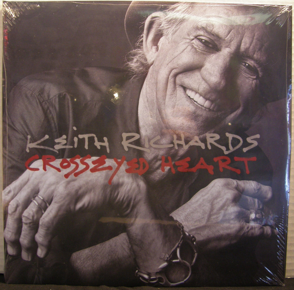 KEITH RICHARDS CROSSED EYED HEART