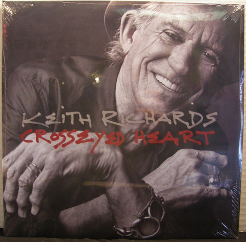 KEITH RICHARDS CROSSED EYED HEART