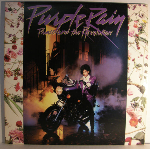 PRINCE  PURPLE RAIN SOUNDTRACK WITH POSTER