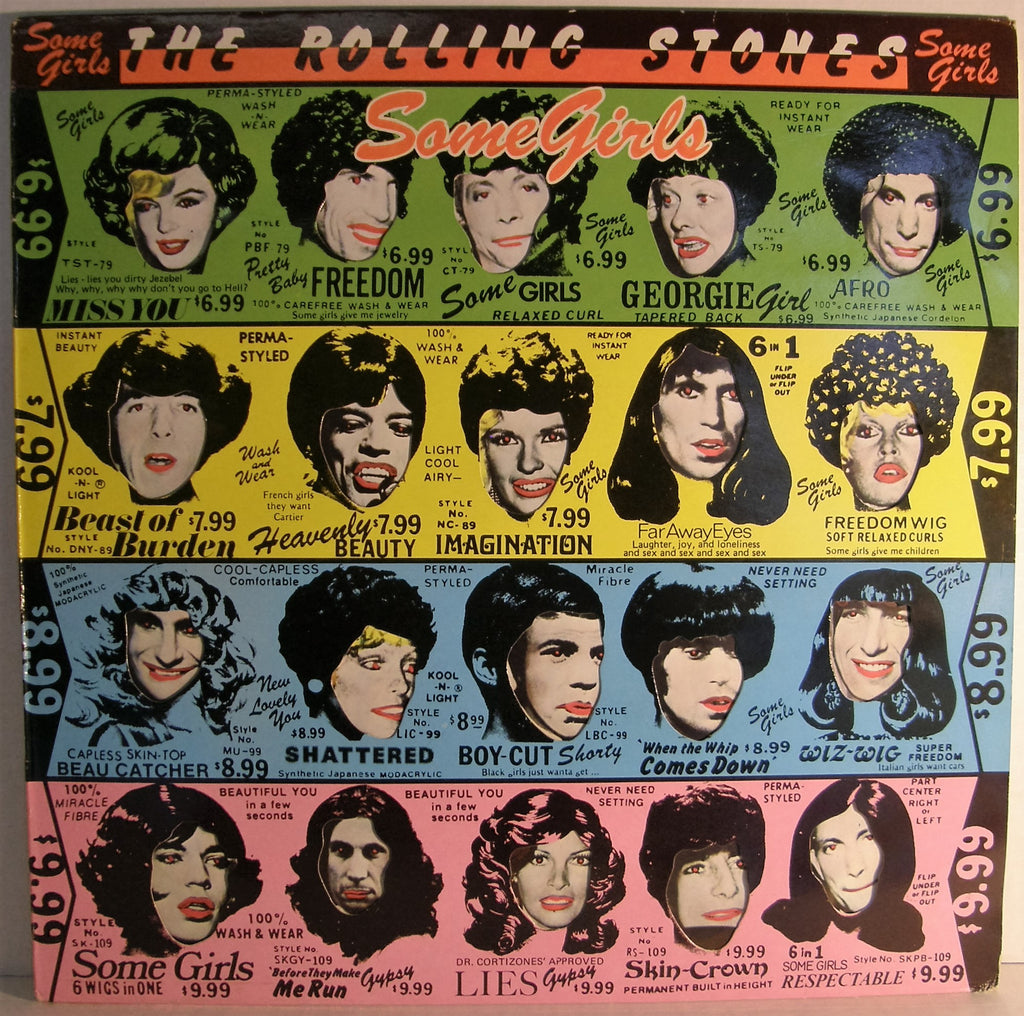 ROLLING STONES  SOME GIRLS  ORANGE VINYL