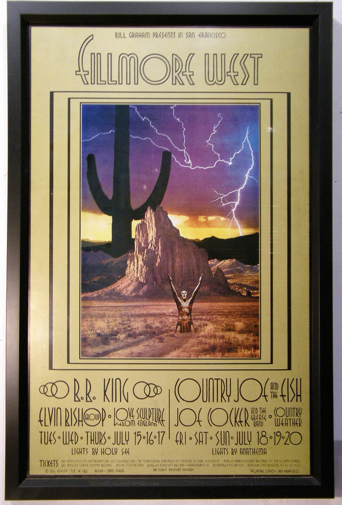 B.B KING  BILL GRAHAM'S FILLMORE WEST