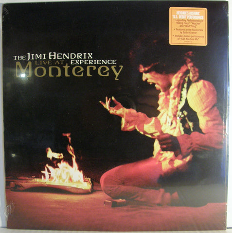 JIMI HENDRIX EXPERIENCE LIVE AT MONTEREY